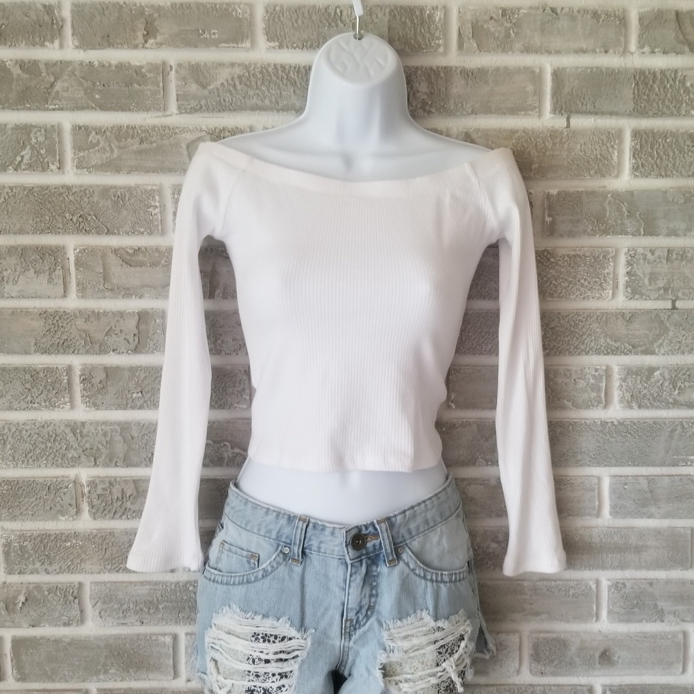 off the shoulder top NWOT
